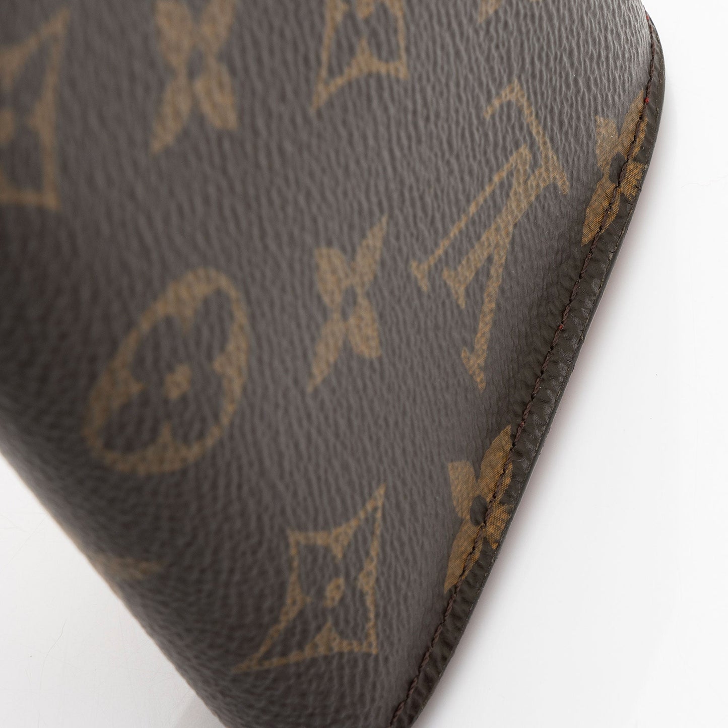 Louis Vuitton Monogram Canvas Flower Lock Compact Wallet (SHF-t9HH32)