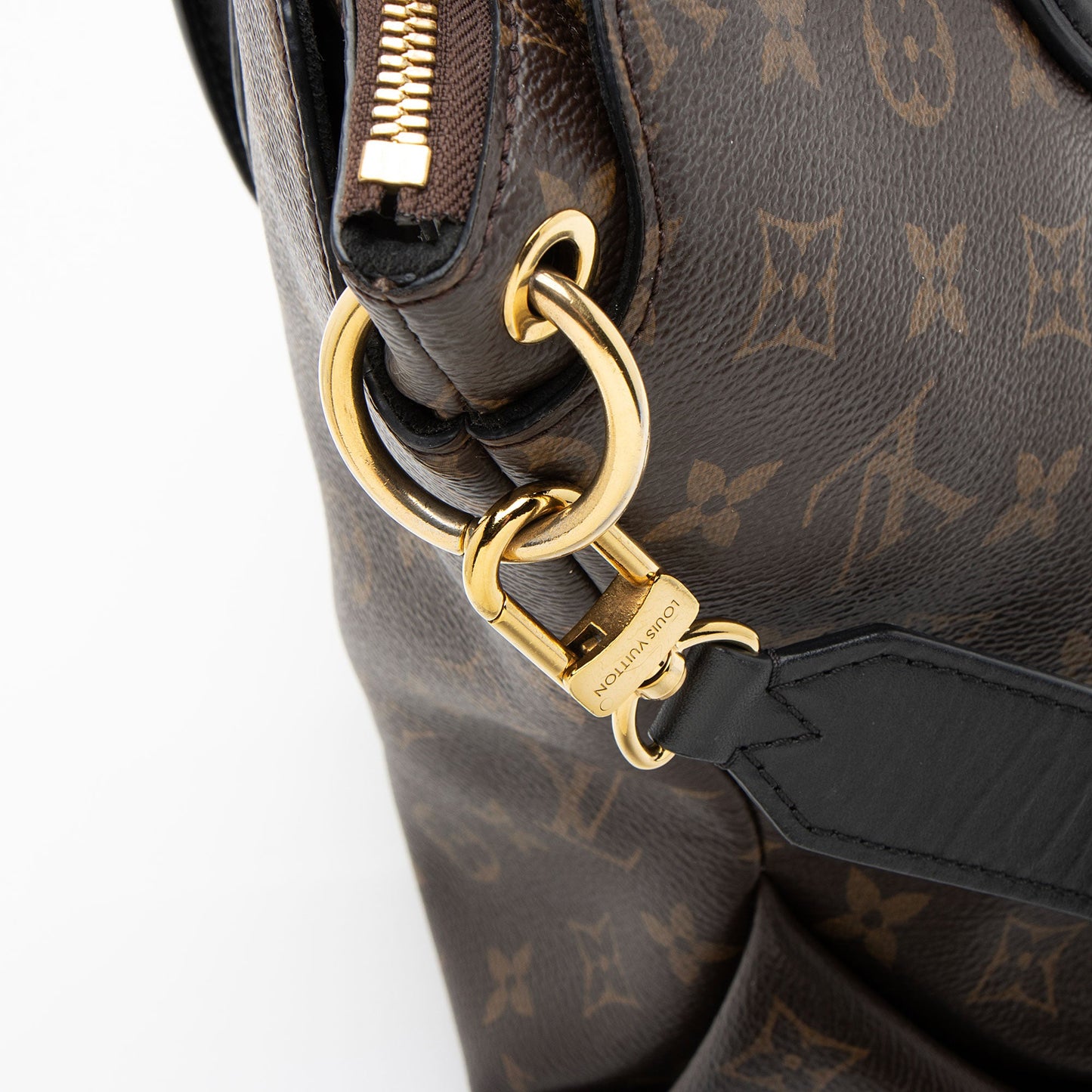 Louis Vuitton Monogram Canvas Flower MM Zip Tote (SHF-GppnR6)