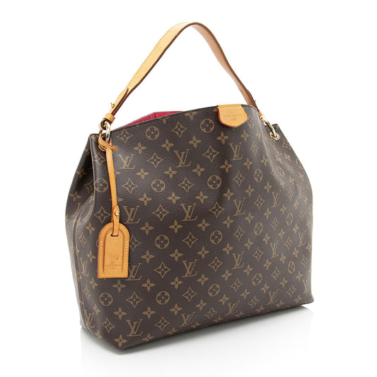 Louis Vuitton Monogram Canvas Graceful MM Hobo