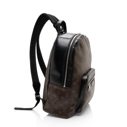 Louis Vuitton Monogram Canvas Macassar Josh Backpack - (SHF-Y0YYV1)
