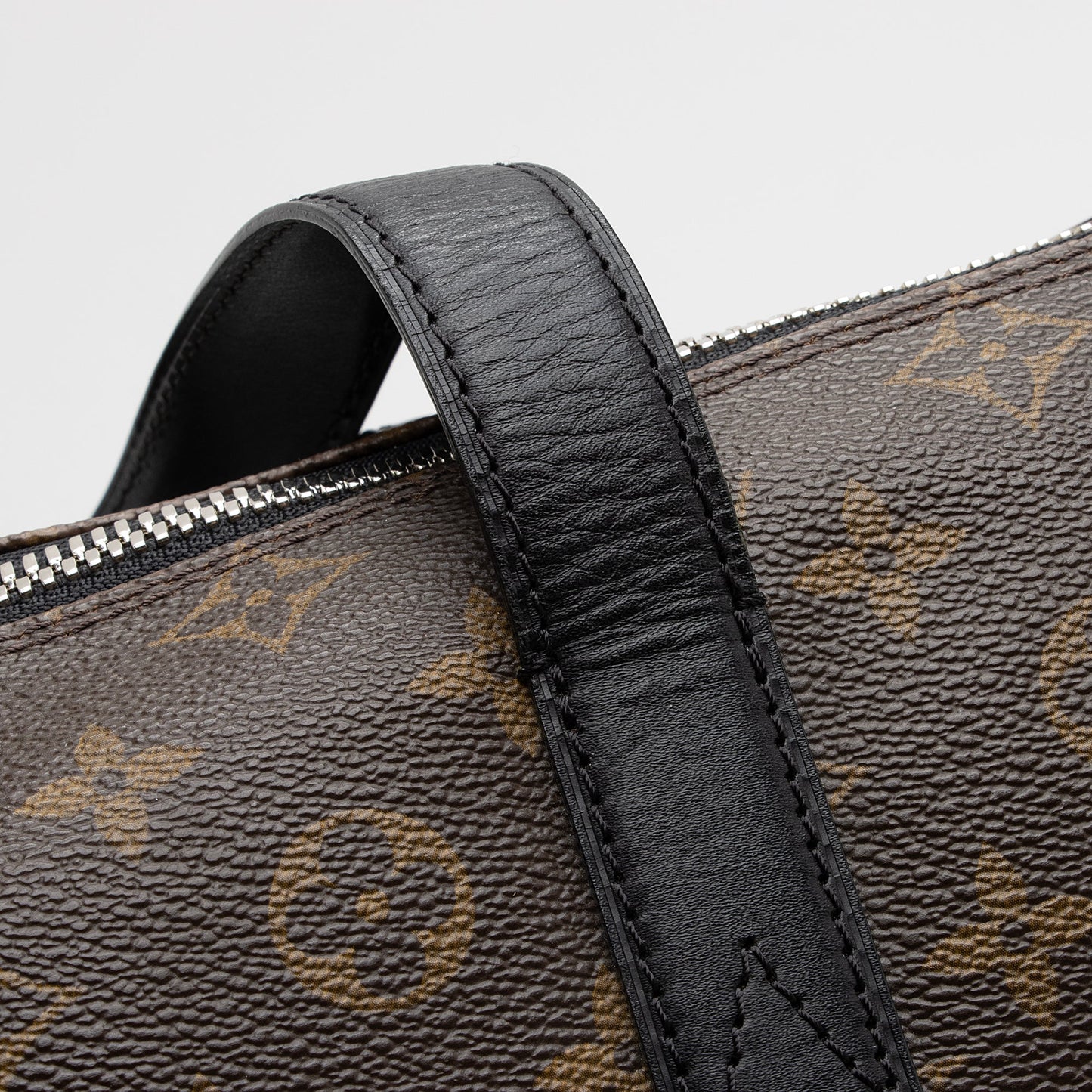 Louis Vuitton Monogram Canvas Macassar Kitan Tote (SHF-22793)