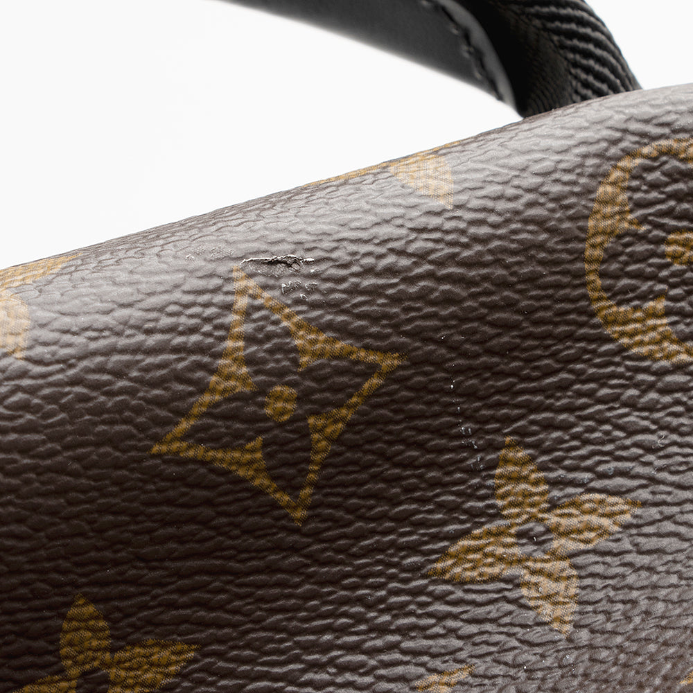 Louis Vuitton Monogram Canvas Macassar Zack Backpack (SHF-20982)