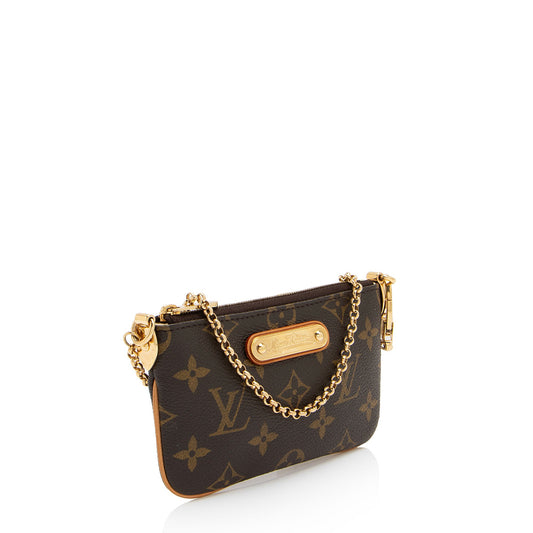 Louis Vuitton Monogram Canvas Milla PM Pochette (SHF-kSIJNR)