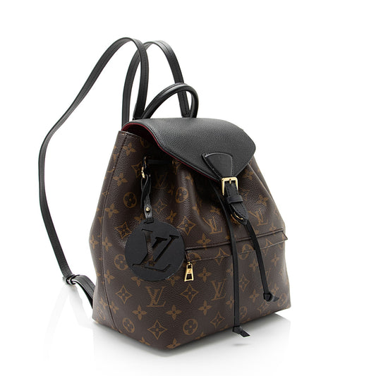 Louis Vuitton Monogram Canvas Montsouris PM NM Backpack (SHF-dZecfY)