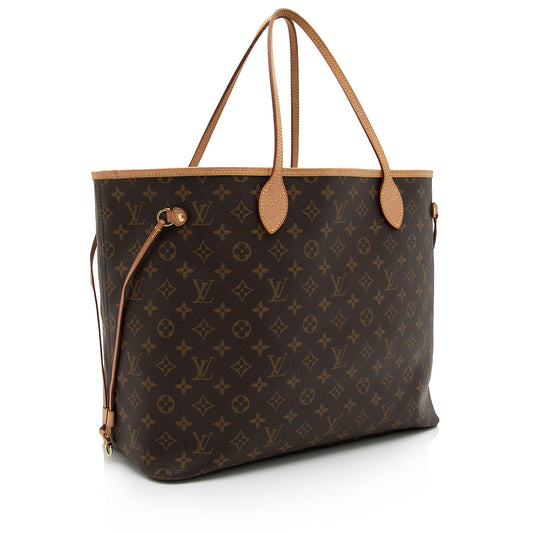 Louis Vuitton Monogram Canvas Neverfull GM Tote (SHF-tU1ifw)