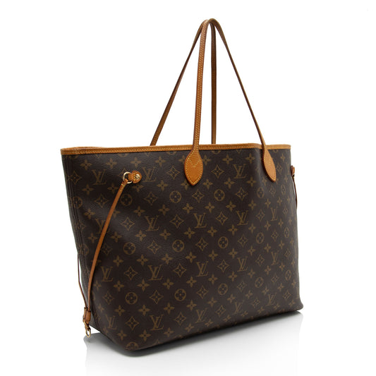 Louis Vuitton Monogram Canvas Neverfull GM Tote (SHF-5Vw3sk)