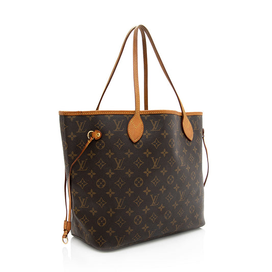Louis Vuitton Monogram Canvas Neverfull MM Tote - (SHF-19093)
