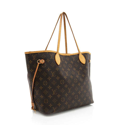 Louis Vuitton Monogram Canvas Neverfull MM Tote - (SHF-18163)