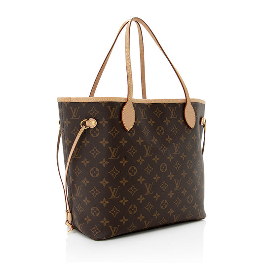 Louis Vuitton Monogram Canvas Neverfull MM Tote (SHF-19096)
