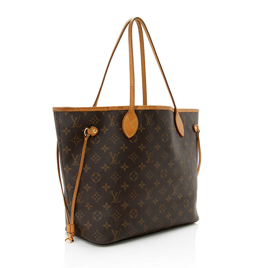 Louis Vuitton Monogram Canvas Neverfull MM Tote - (SHF-20191)