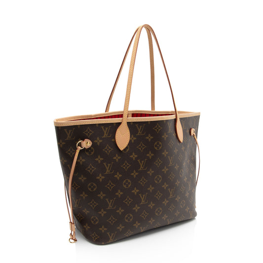 Louis Vuitton Monogram Canvas Neverfull MM Tote (SHF-Xy2Jyd)