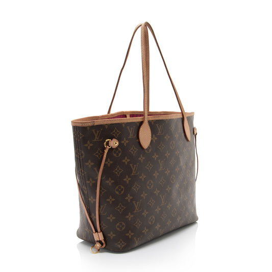 Louis Vuitton Monogram Canvas Neverfull MM Tote (SHF-ej2GA5)