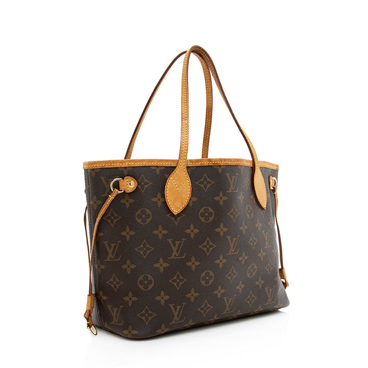 Louis Vuitton Monogram Canvas Neverfull PM Tote - (SHF-18746)