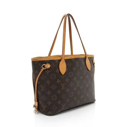 Louis Vuitton Monogram Canvas Neverfull PM Tote (SHF-DmVsmU)