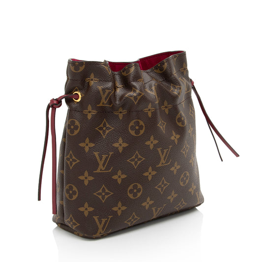 Louis Vuitton Monogram Canvas Noe Drawstring Pouch (SHF-QNhtOz)