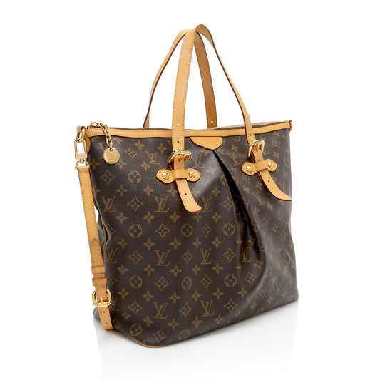 Louis Vuitton Monogram Canvas Palermo GM Tote (SHF-WXaNAn)