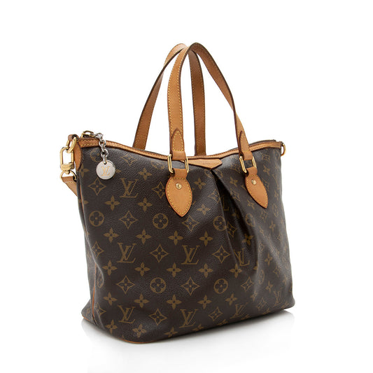 Louis Vuitton Monogram Canvas Palermo PM Tote - (SHF-17546)