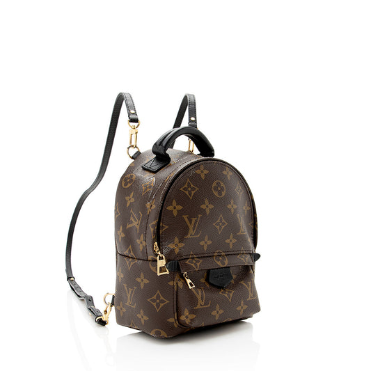 Louis Vuitton Monogram Canvas Palm Springs Mini Backpack - (SHF-19831)
