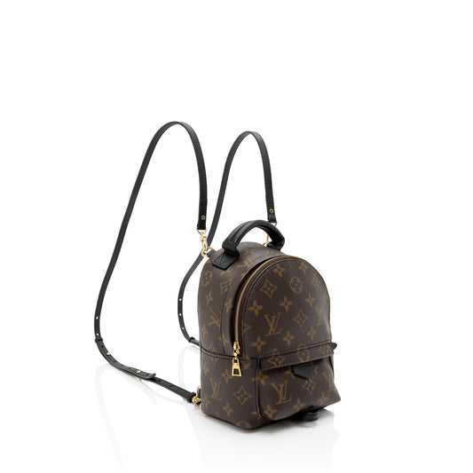 Louis Vuitton Monogram Canvas Palm Springs Mini Backpack (SHF-dPbIO8)