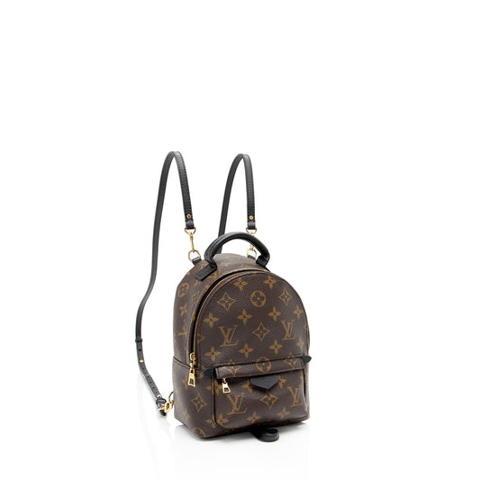 Louis Vuitton Monogram Canvas Palm Springs Mini Backpack (SHF-ZsatYA)