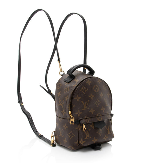 Louis Vuitton Monogram Canvas Palm Springs Mini Backpack (SHF-KGaJrl)