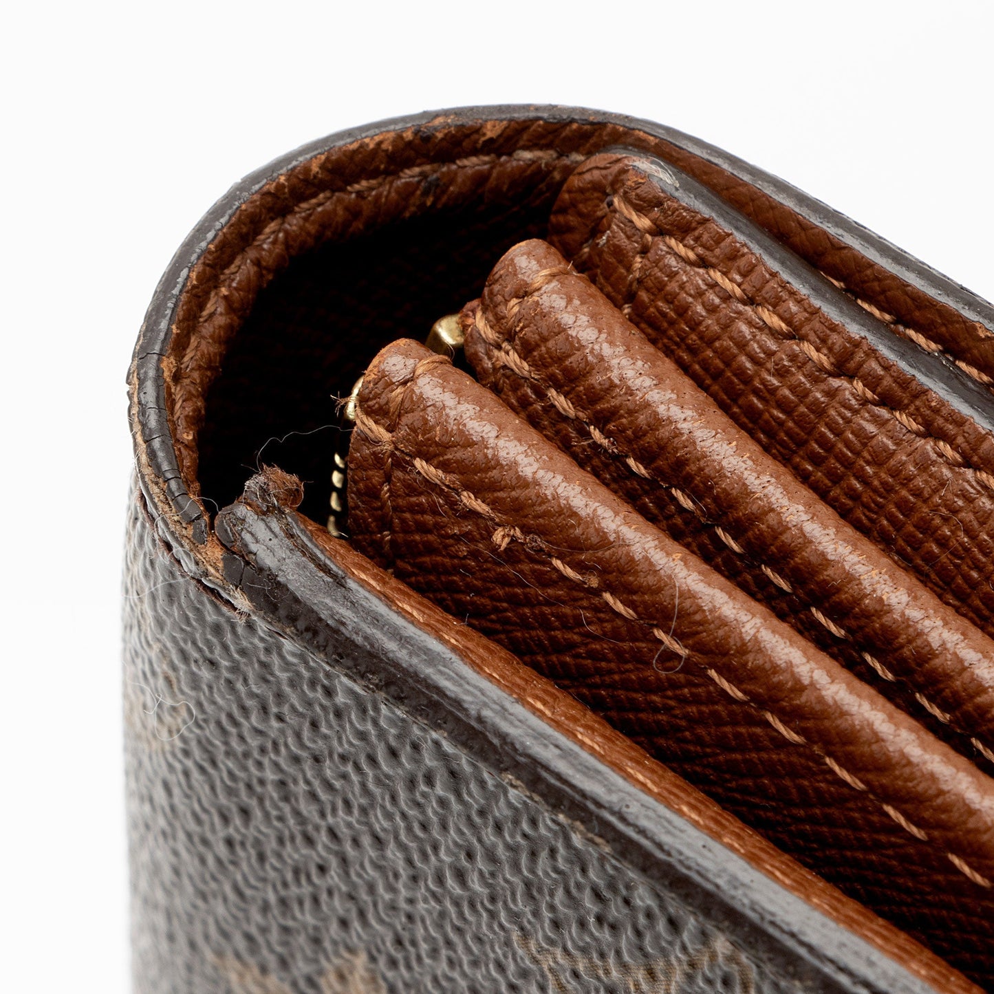 Louis Vuitton Monogram Canvas Sarah Wallet (SHF-x2o1sn)