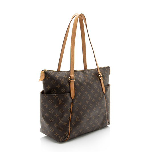 Louis Vuitton Monogram Canvas Totally MM Tote (SHF-hVxzNU)