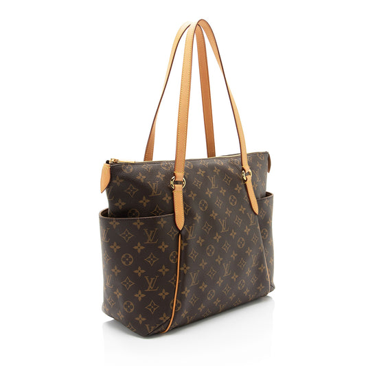 Louis Vuitton Monogram Canvas Totally MM Tote (SHF-I6Ss3e)