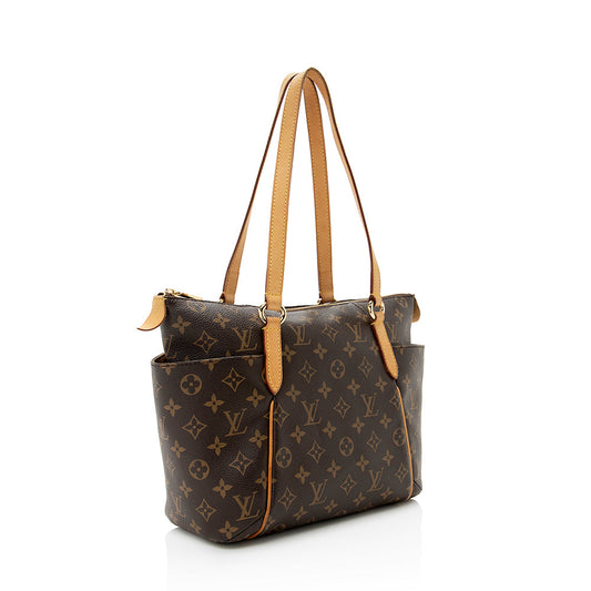 Louis Vuitton Monogram Canvas Totally PM Tote (SHF-20794)
