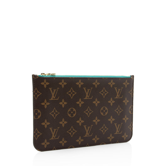 Louis Vuitton Monogram Canvas V Neverfull MM Pochette (SHF-NgSANa)
