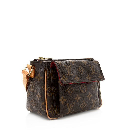 Louis Vuitton Monogram Canvas Viva Cite PM Shoulder Bag (SHF-19566)
