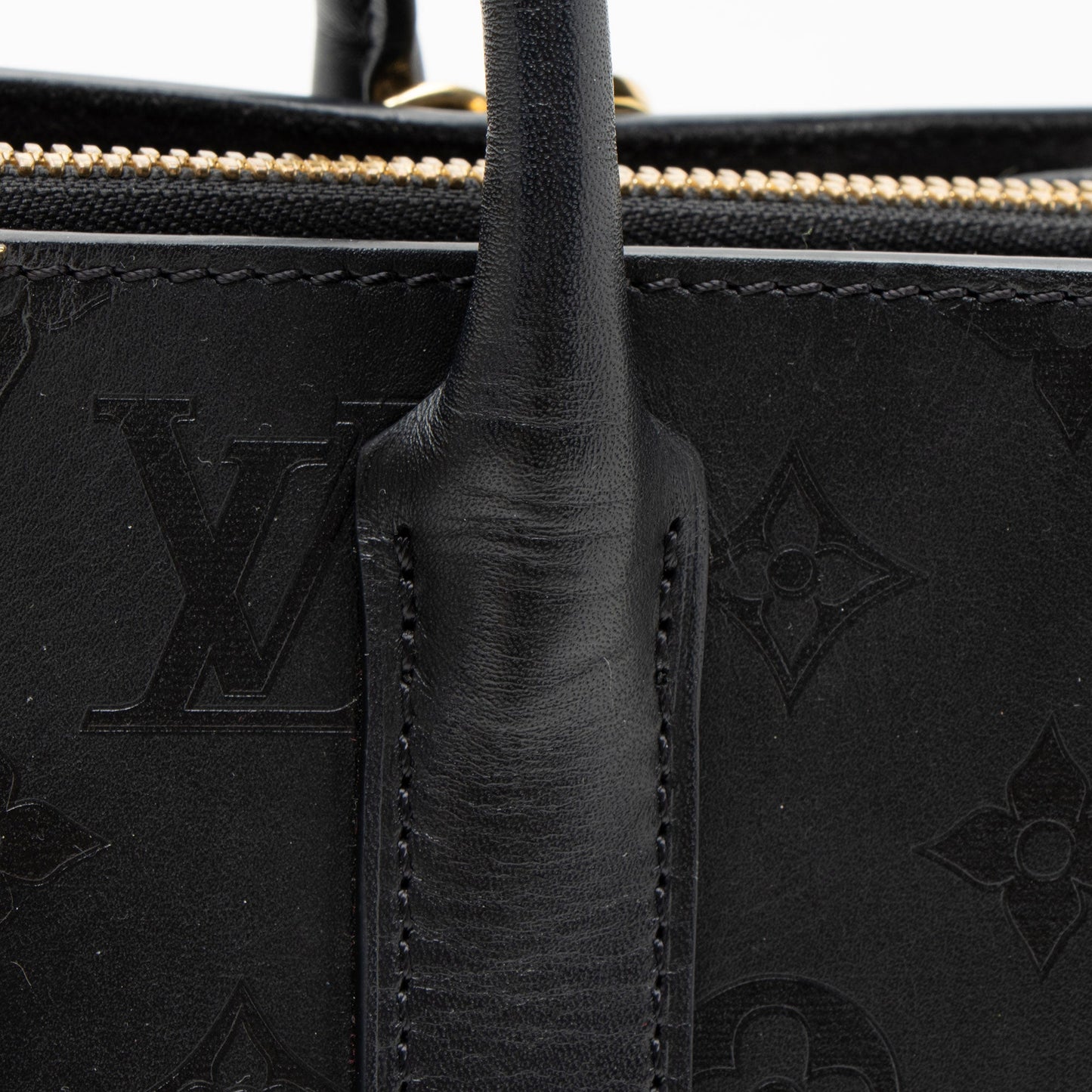 Louis Vuitton Monogram Cuir Plume Very MM Tote