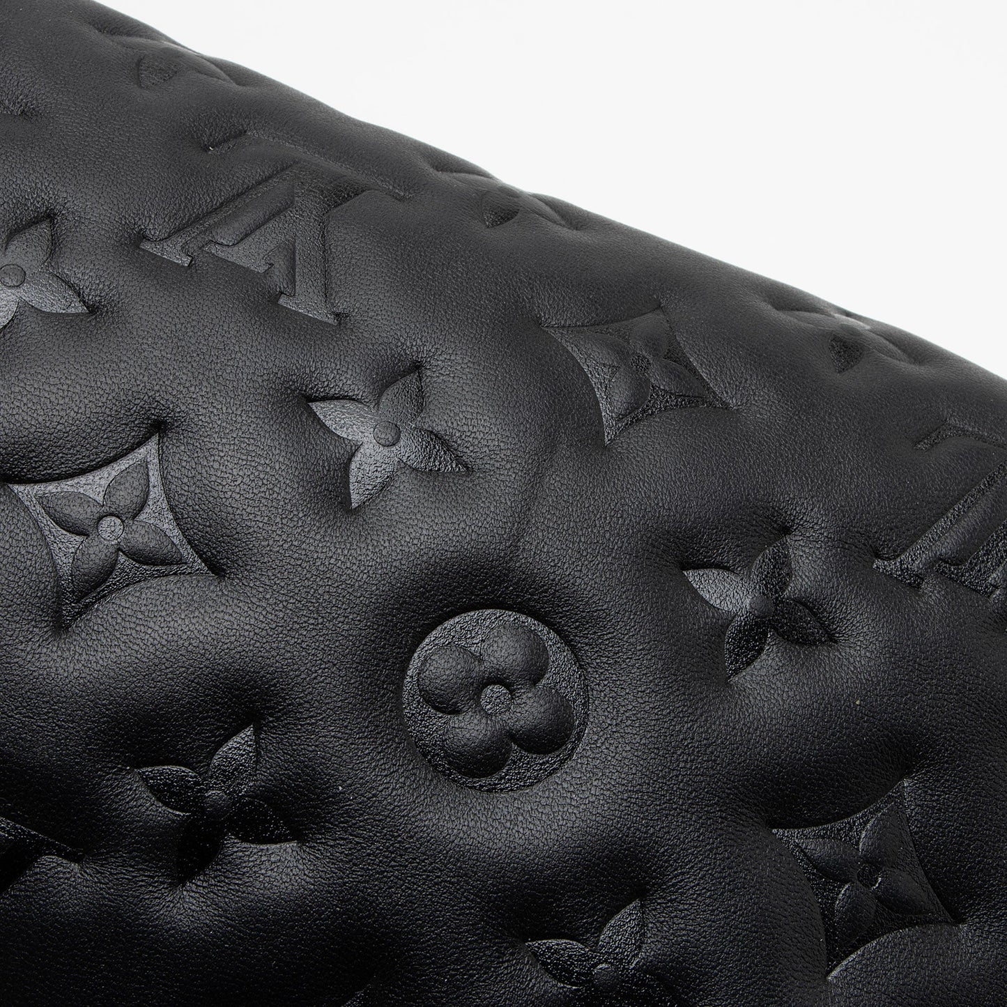 Louis Vuitton Monogram Embossed Lambskin Coussin PM Shoulder Bag