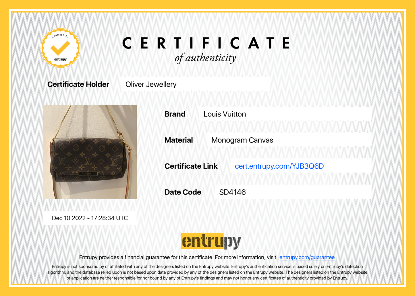Louis Vuitton Monogram Favorite PM
