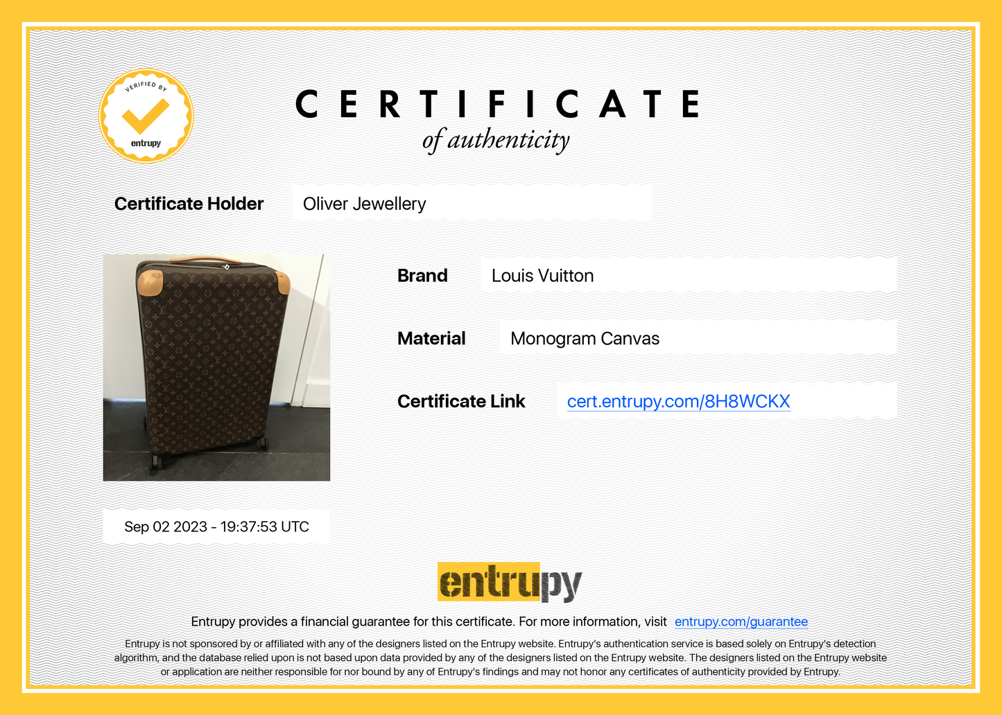 Louis Vuitton Monogram Horizon 70 Luggage