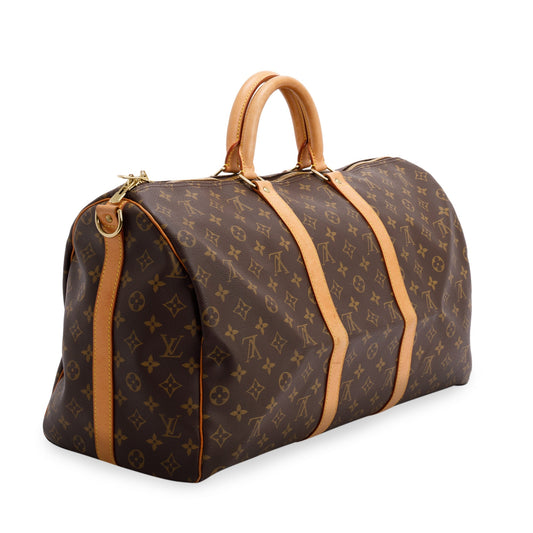Louis Vuitton Monogram Keepall Bandouliere 50