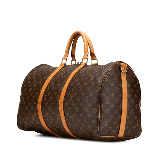 Louis Vuitton Monogram Keepall Bandouliere 50