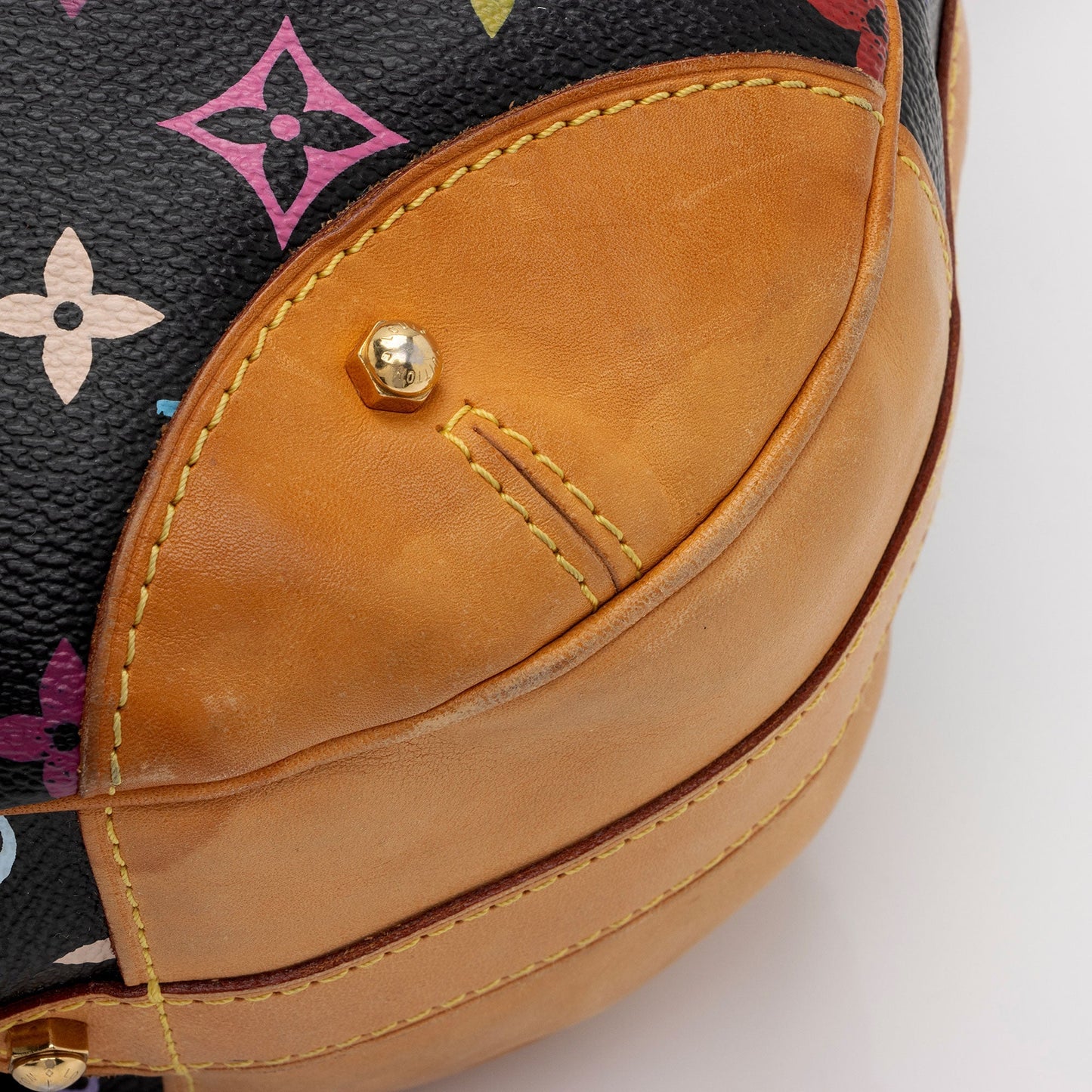 Louis Vuitton Monogram Multicolore Greta Hobo (SHF-w1Lblo)