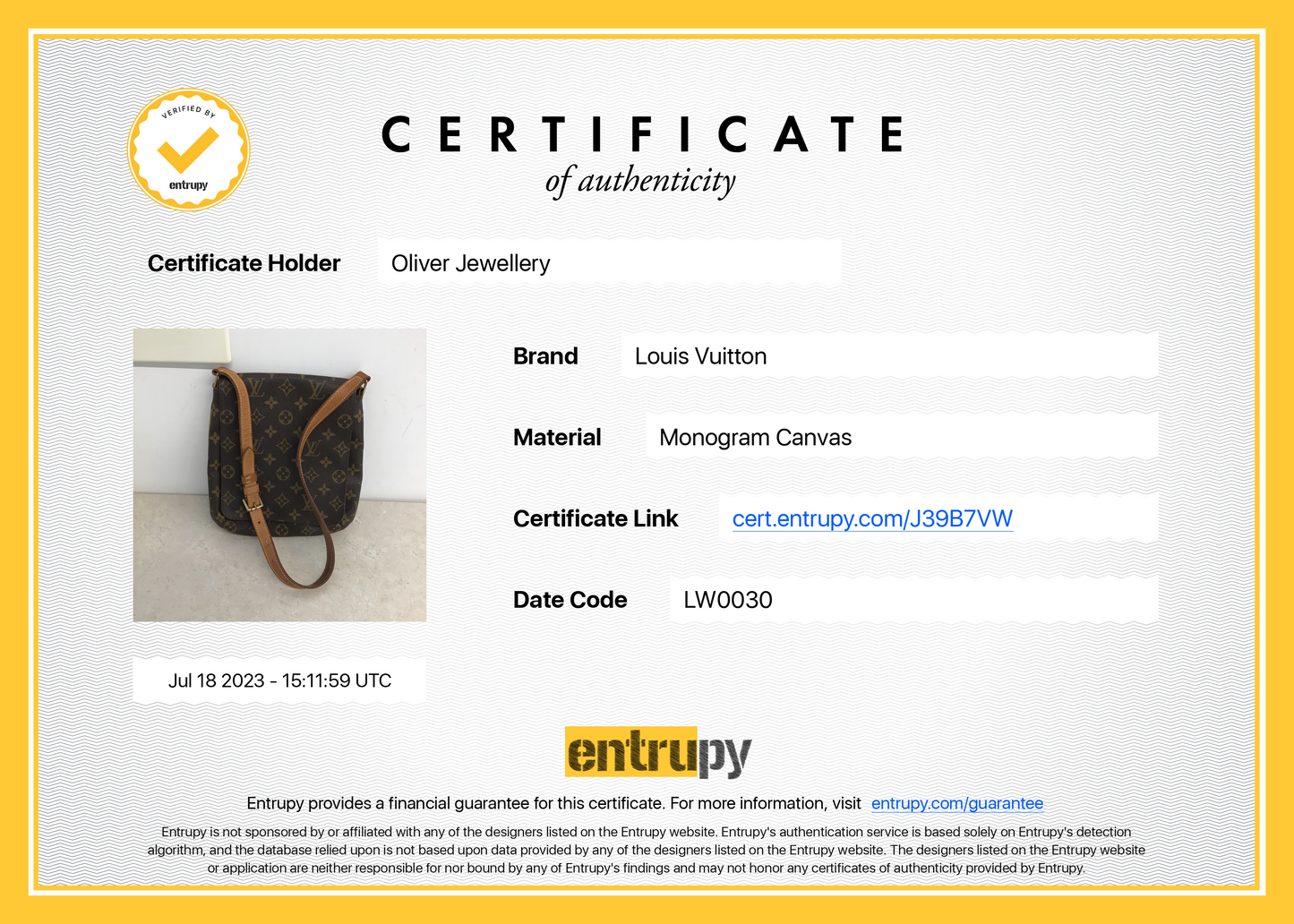 Louis Vuitton Monogram Musette Salsa PM