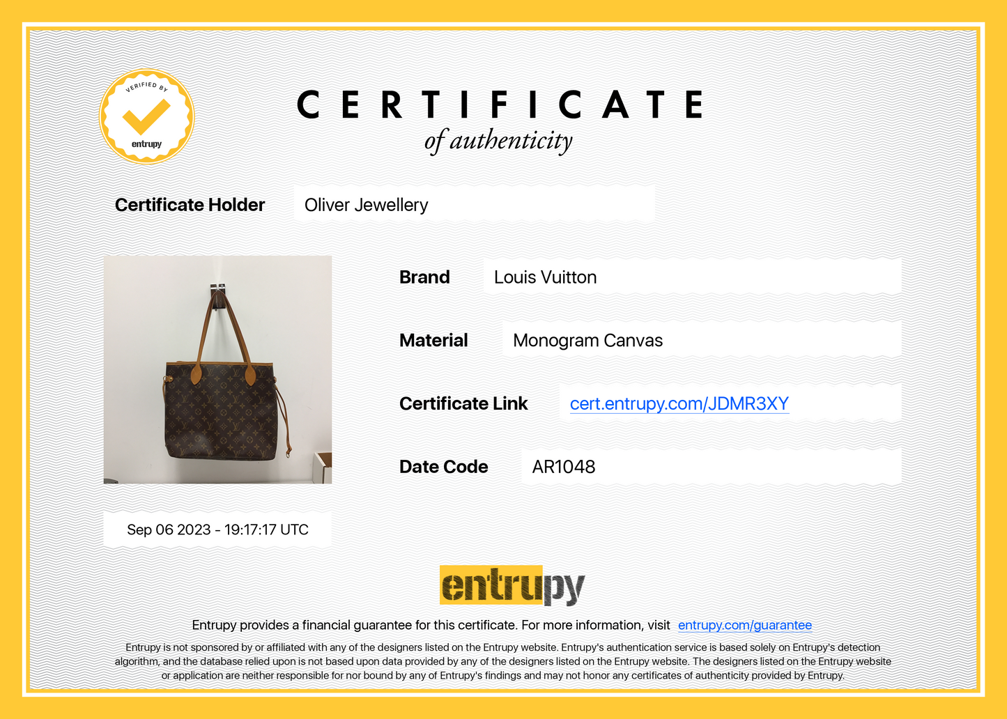 Louis Vuitton Monogram Neverfull MM