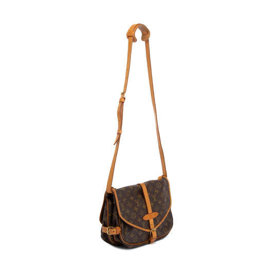 Louis Vuitton Monogram Saumur 25