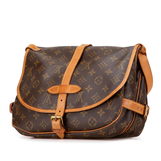 Louis Vuitton Monogram Saumur 30