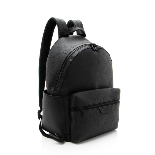 Louis Vuitton Monogram Shadow Discovery PM Backpack (SHF-mUZI8A)