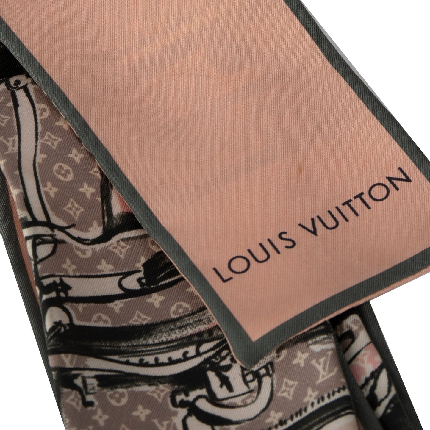 Louis Vuitton Monogram Trunk Silk Bandeau