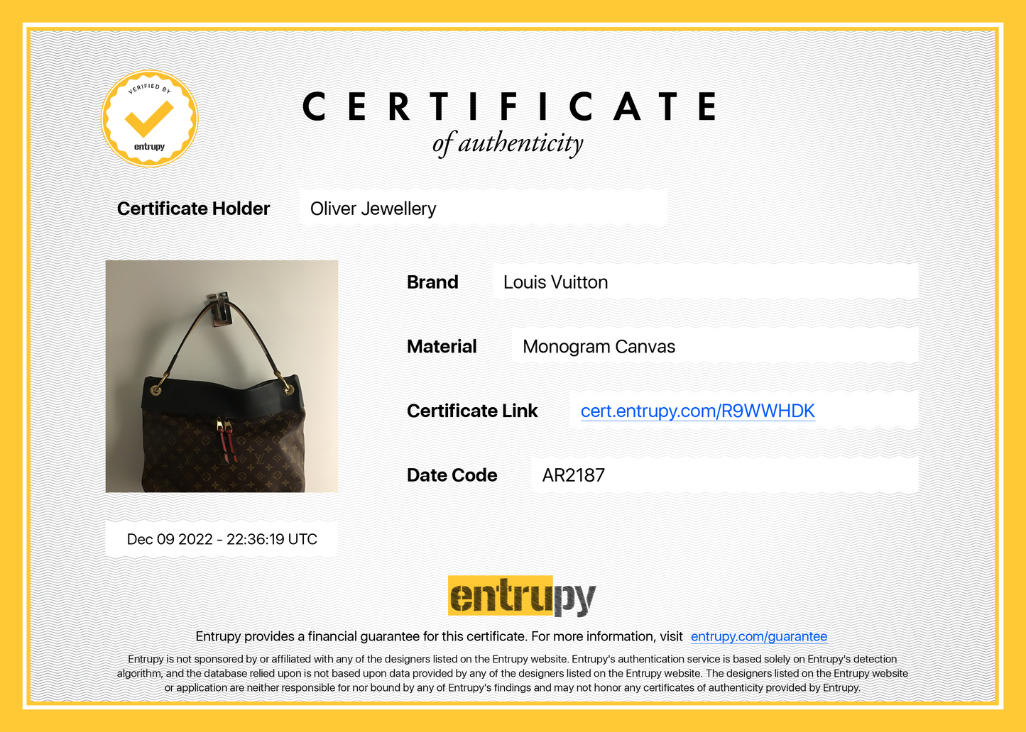Louis Vuitton Monogram Tuileries Hobo