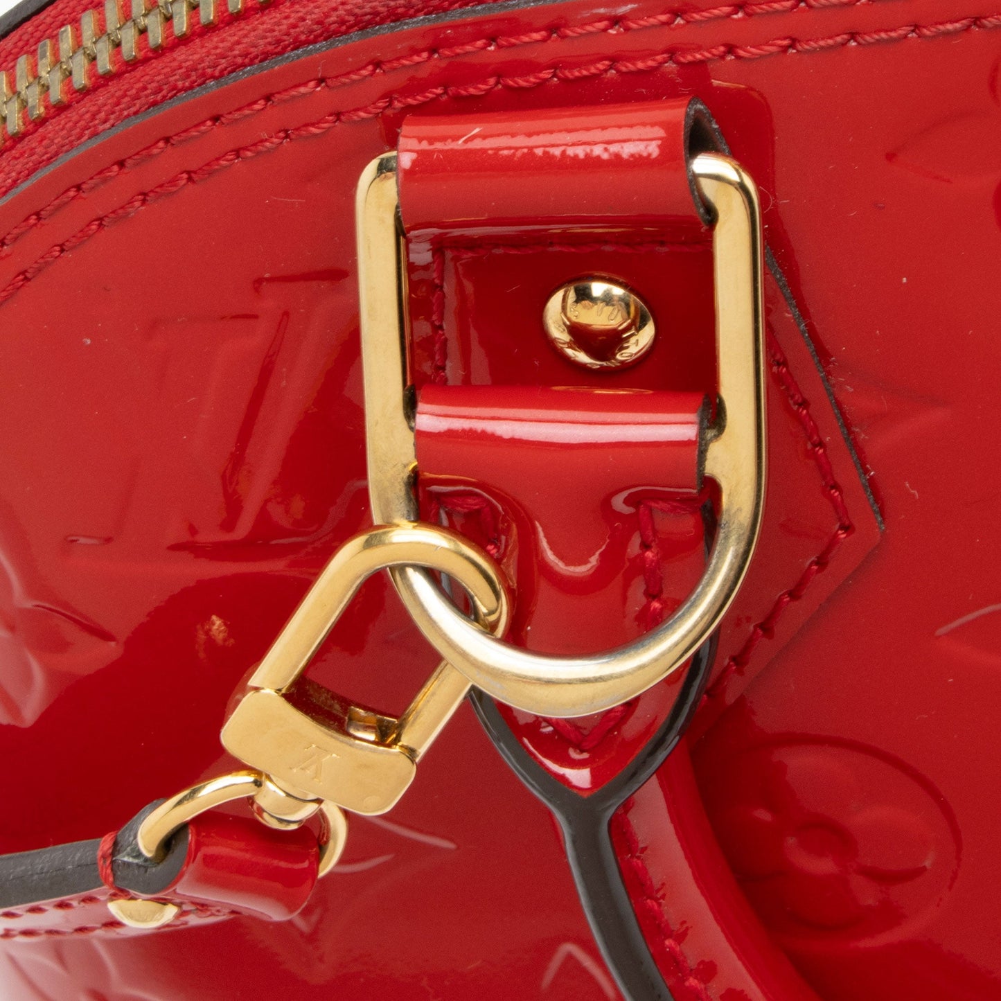 Louis Vuitton Monogram Vernis Alma BB Satchel