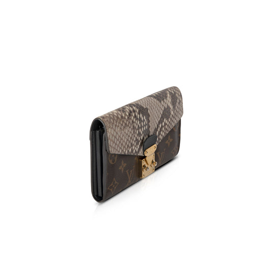 Louis Vuitton Python Monogram Pallas Wallet