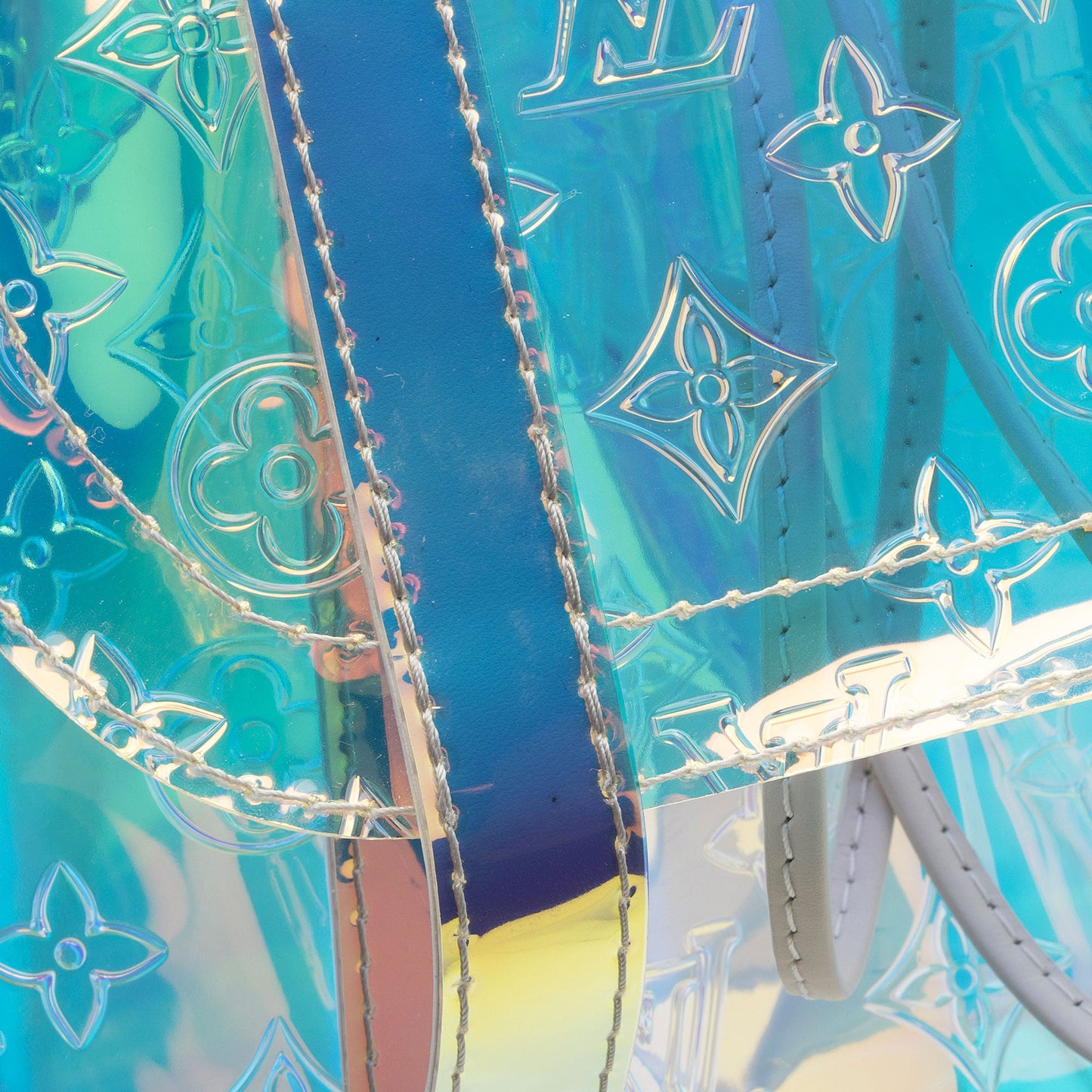 Louis Vuitton x Virgil Abloh Prism Iridescent Monogram Christopher GM Backpack