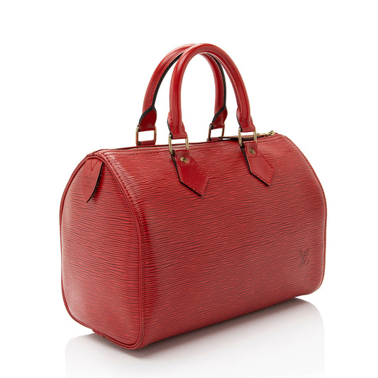 Louis Vuitton Vintage Epi Leather Speedy 25 Satchel (SHF-VwizLn)