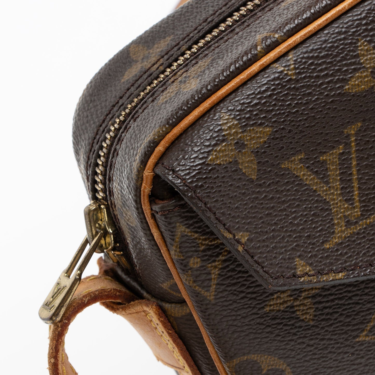 Louis Vuitton Vintage Monogram Canvas Jeune Fille MM Shoulder Bag